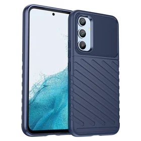 Thunder Case dėklas Samsung Galaxy A54 5G silikoninis šarvuotas dėklas mėlynas