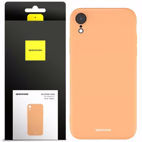 Spacecase silikoninis dėklas iPhone Xr oranžinis