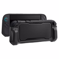 Spigen Rugged Armor dėklas Nintendo Switch 2 – matinis juodas