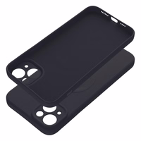 Dėklas Silicone Mag Cover (MagSafe) skirtas iPhone 14 Plus juodas