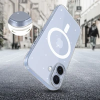 Tech-Protect FlexAir MagSafe dėklas telefonui iPhone 17 - skaidrus su blizgučiais