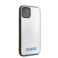 Guess GUHCN58BLD iPhone 11 Pro sidabrinis/kietas dėklas Iridescent