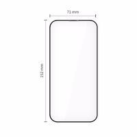 Tech-Protect Quick Set+ 2-jų rinkinys grūdintas stiklas iPhone 17 Air - juodas