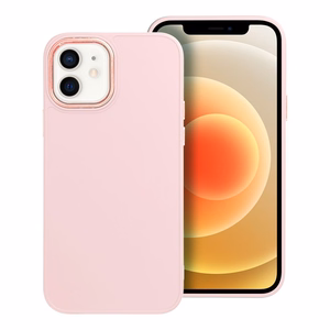 FRAME dėklas telefonui IPHONE 12 / 12 Pro rožinė