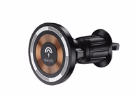 JELLICO automobilinis laikiklis Magsafe su belaidžiu įkrovimu W14 15W Juodas