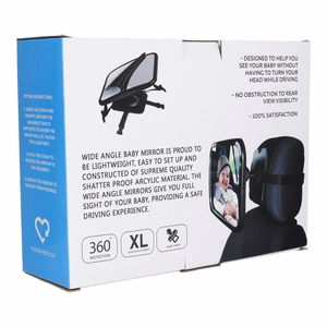 Kūdikio stebėjimo veidrodėlis, BY-360, juodas