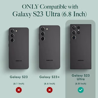 Rifle Paper Clear - dėklas Samsung Galaxy S23 Ultra (Willow)