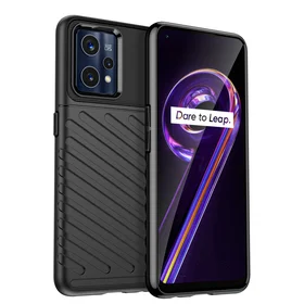 Dėklas telefonui (m) Thunder Case skirtas Realme 9 Pro + (9 Pro Plus) - juodas (m)