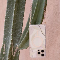 UNIQ Coehl Candy Gem Handstrap universalus telefono rankinis dirželis rožinis/rožinis candy