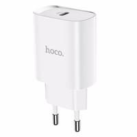 Įkroviklis Hoco N14 (1xUSB-C 20W) baltas