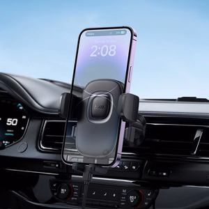 Automobilinis telefono laikiklis Hoco H75 (air vent) juodas