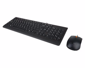 Lenovo 300 klaviatūra Pelė įskaityta Universalus USB QWERTY Anglų (JAV) Juoda