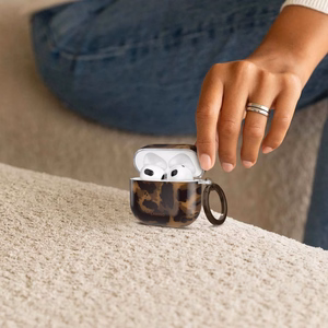 Tech-Protect Lamano deklas AirPods 4 - rudas ir juodas