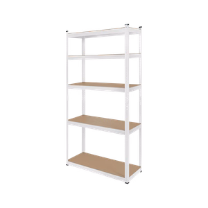Metalinis sandėliavimo stelažas Rebel 180x90x40, baltas