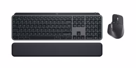 Logitech Master 920-011614 klaviatūra Pelė įskaityta Biuras „Bluetooth“ QWERTY JAV tarptautinė versija Grafitas