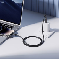 "Borofone" kabelis BX123 Leya - USB-Lightning - 12W 2,4A 1 metras, baltas