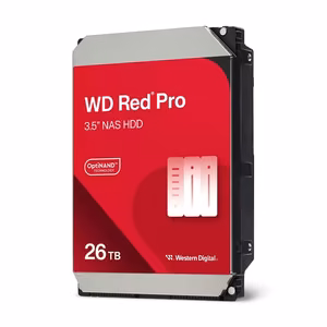 Western Digital Red WD260KFGX vidinis kietasis diskas 3.5" 26 TB „Serial ATA III“