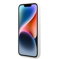 Karl Lagerfeld Silikoninis Ikonik dėklas iPhone 14 Pro Max - baltas
