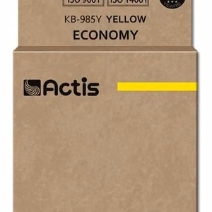 Actis KB-985Y rašalas (pakaitinis Brother LC985Y; standartinis; 19,5 ml; geltonas)