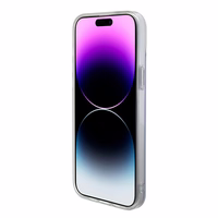 Guess IML Iridescent MagSafe dėklas iPhone 15 Plus - violetinis
