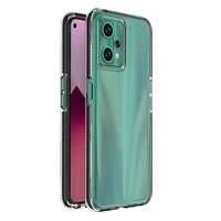 Spring dėklas Realme 9 Pro silikoninis dangtelis su rėmeliu juodas