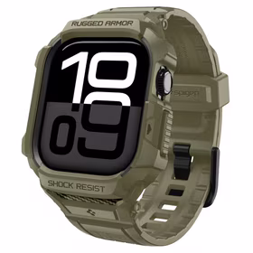 SPIGEN RUGGED ARMOR dėklas ”PRO” V2 APPLE WATCH 10 / 11 (46 MM) VINTAGE khaki