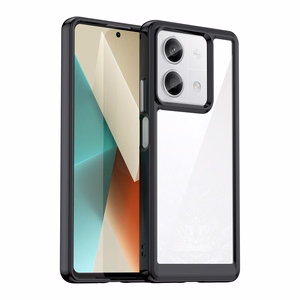 Outer Space чехол с гелевой рамкой для Xiaomi Redmi Note 13 Pro - чёрный
