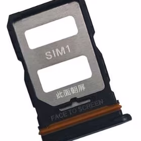 SIM kortelės laikiklis Xiaomi 12 Lite Black ORG