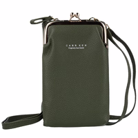 Megztas krepšys telefonui GCW01 žalias