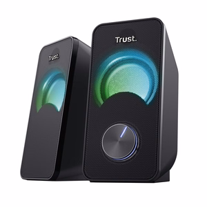 Trust Arys - RGB LED apšviestas 2.0 garsiakalbių rinkinys (juodas)