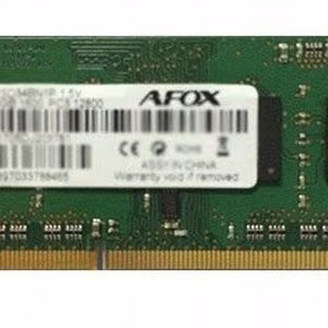 AFOX SO-DIMM DDR3 8GB atminties modulis 1333 MHz