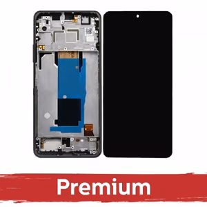 Ekranas skirtas Xiaomi Redmi Note 11 Pro / Poco X4 Pro 5G juodas su rėmeliu OEM