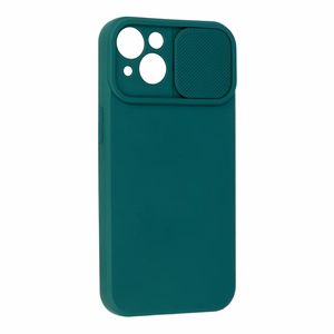 Camshield Soft dėklas telefonui Iphone 13 tamsiai žalia