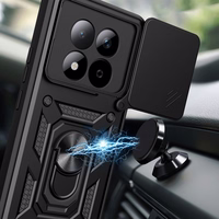 "Tech-Protect CamShield Pro" dėklas "Xiaomi Redmi Note 15 Pro 5G" - Juodas