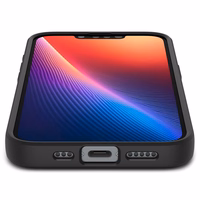 Spigen Liquid Air iPhone 16e dėklas - matinė juoda