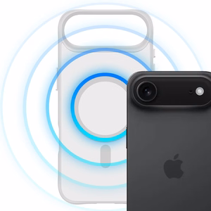 "3mk Smoke MagCase" dėklas "iPhone Air" - baltas permatomas