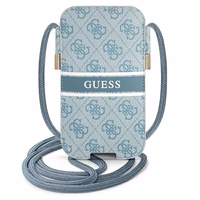 Guess Torebka GUPHM4GDBL 6,1"niebieski/blue hardcase 4G Stripe
