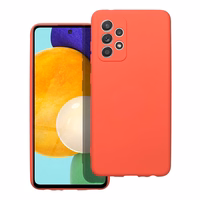 Silikoninis dėklas telefonui SAMSUNG A52 5G / A52 LTE (4G) / A52S persikinis