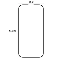 "Etteri" grūdintas stiklas 9D, skirtas "iPhone" 16 6,1"