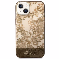 Guess GUHCP14MHGPLHC iPhone 14 Plus 6.7 "ochra kietas dėklas Porcelain Collection