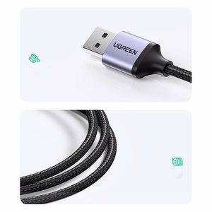 Ugreen CM475 daugiafunkcis šakotuvas USB 3.0 - 3x USB / Ethernet RJ-45 / USB Type-C PD - pilkas