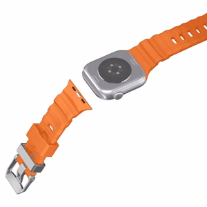 SPIGEN WBS2 dirželis APPLE WATCH 8 / 9 / 10 / 11 / SE / ULTRA (44 / 45 / 46 / 49 MM) oranžinis