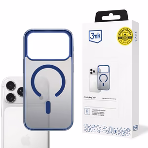 Чехол 3mk Frosty MagCase для iPhone 17 Pro Max - синий