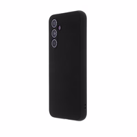 juodas silikoninis dėklas telefonui Samsung Galaxy S23 Plus