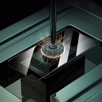 Borofone Tempered glass BF8 Diamond Armor Full Screen 5D Large Arc for Iphone 17 Pro - 10 pieces