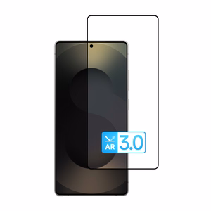 Grūdintas stiklas Tel Protect 10X AR 3.0 AntiReflective Titanium skirtas Samsung Galaxy S25 Ultra (vokas)
