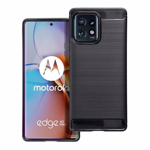 CARBON dėklas telefonui MOTOROLA EDGE 40 Pro juodas