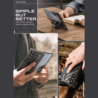 Supcase Unicorn Beetle Pro dėklas telefonui Samsung Galaxy Z Fold 7 - juodas