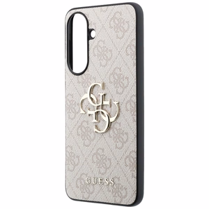 Guess dėklas Samsung Galaxy A37 (4G PU Big Logo) rožinis