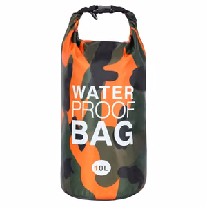 vandeniui atsparus 10L maišas Type 1 (m) - oranžinis kamufliazinis